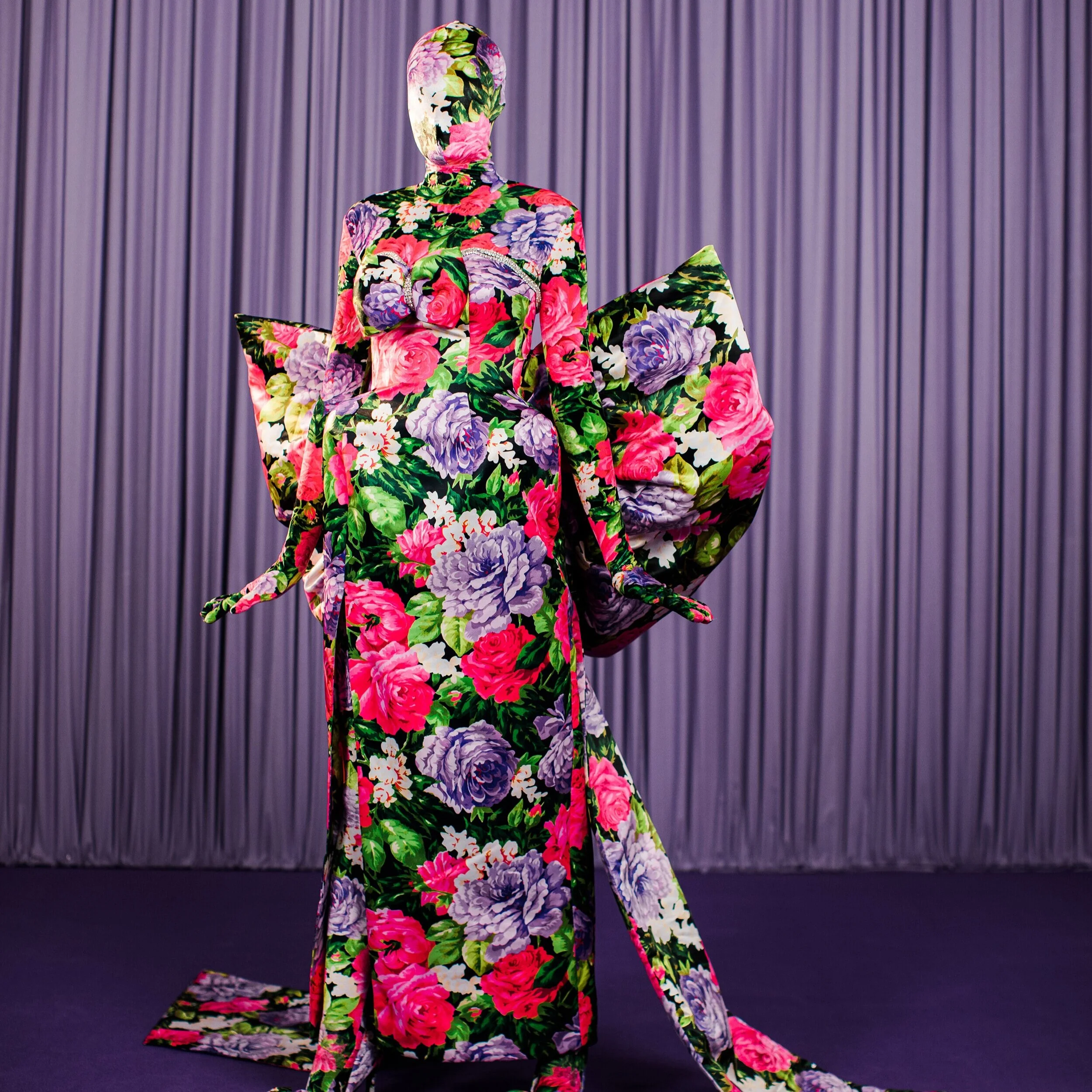 PACKED WITH PRINT, COLOUR AND CREATIVITY - RICHARD QUINN DELIVERS